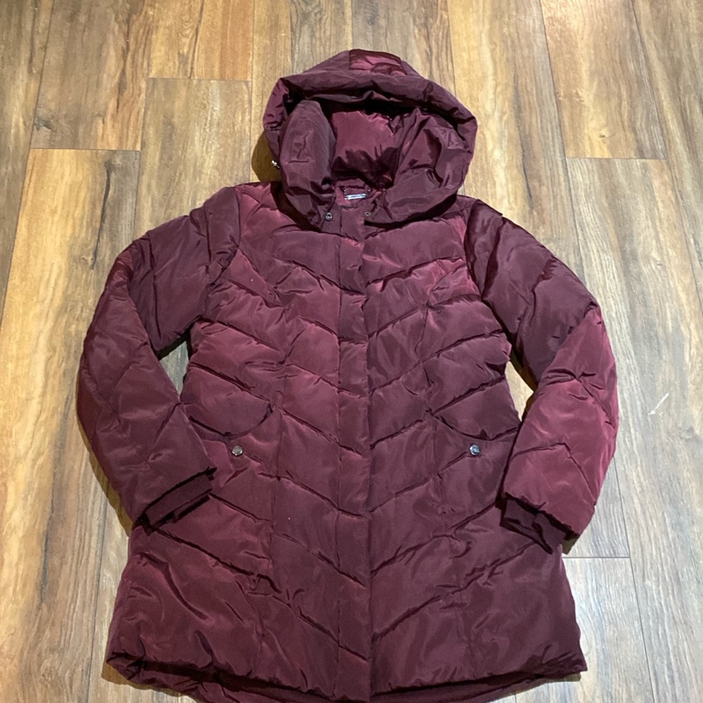 Burgundy, Steve Madden jacket, size large